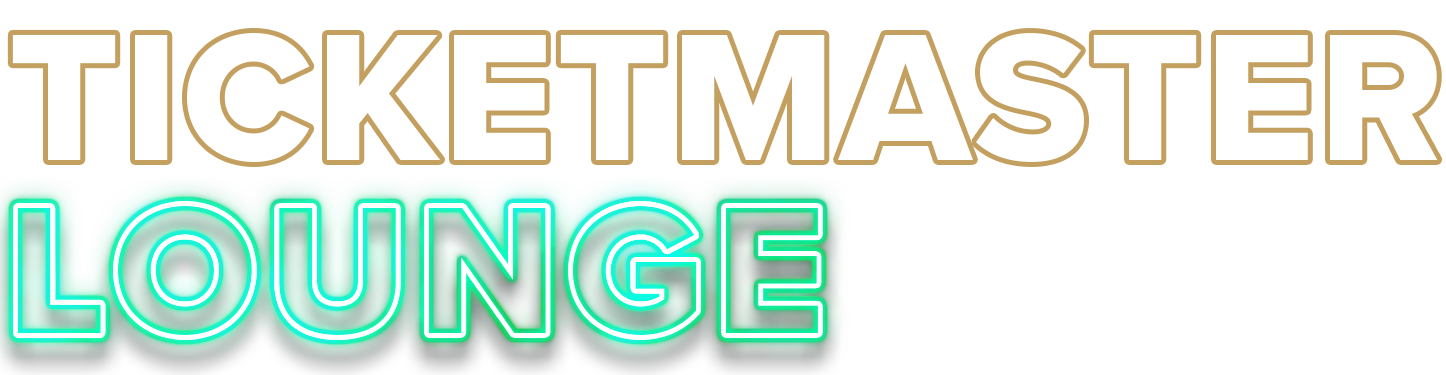 Bold text announcing The Venue in neon-style lettering.